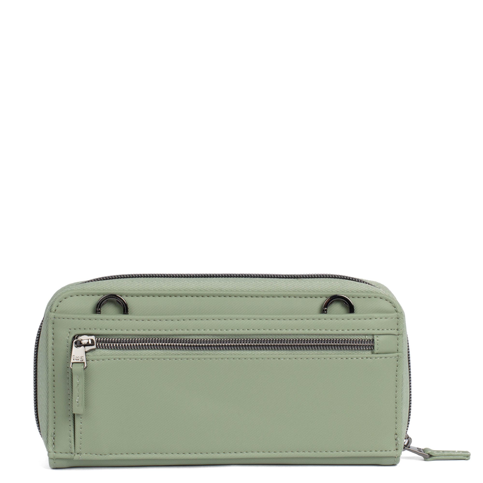 Kickflip SE Satin Luxe VL RFID Wallet - SAGE GREEN - KickflipSE_SatinLuxe_SageGreen_05